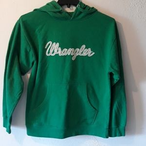 Wrangler Green Hoodie Sweatshirt